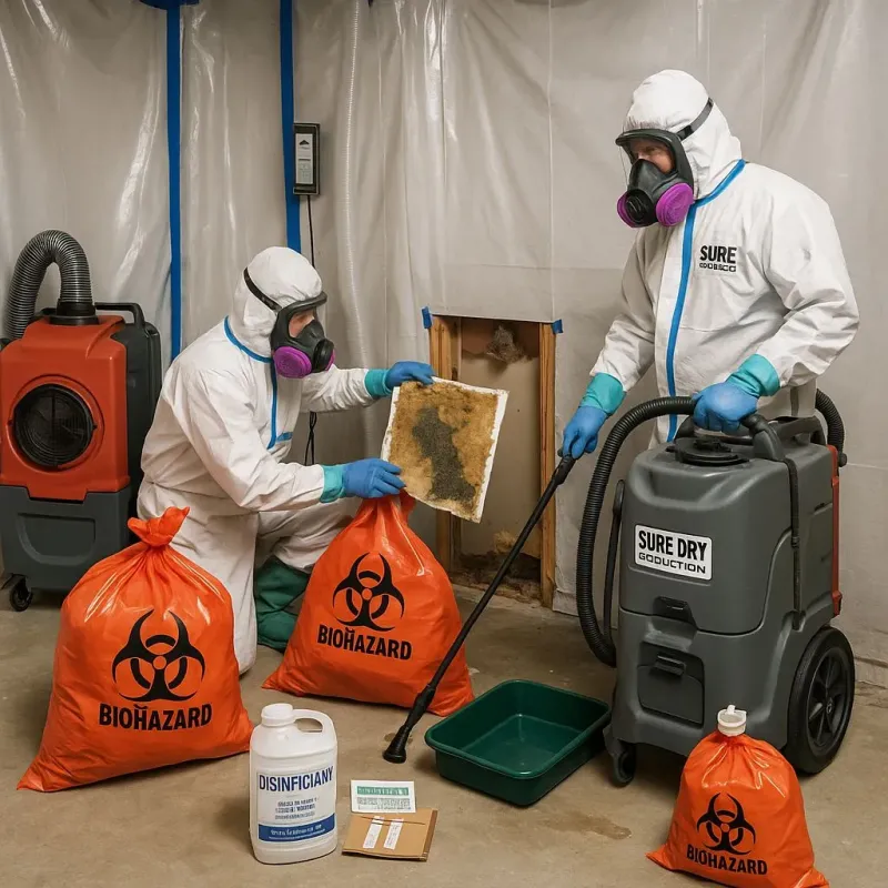 Contaminated Water Handling Protocols process in Arden Hills, MN