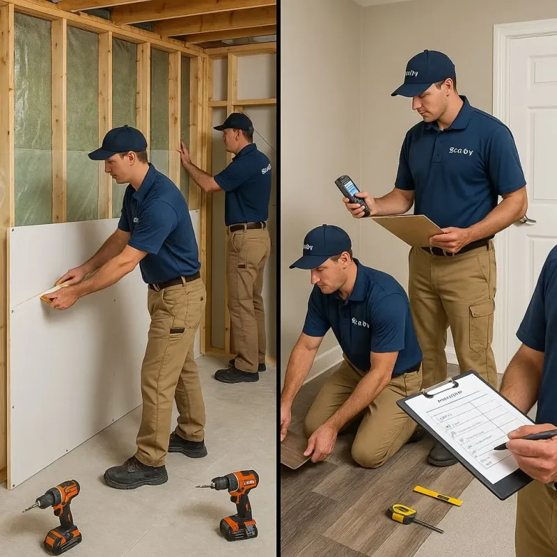 Repairs and Reconstruction process in Arden Hills, MN